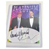 Trump Elon Musk Platinum Cuts Facsimile Auto