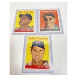 (3) Vintage Topps Baseball