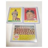 (3) Vintage Topps Baseball