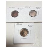 1917-P, D, S Lincolns