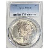 1922-P MS64 Peace