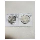 1950 & 196( Canadian Silver Halves