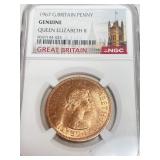 1967-G. Britain Penny Elizabeth 2