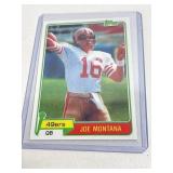 Joe Montana 1981 Topps Reprint Rookie