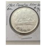 1962 Canadian Silver $ BU