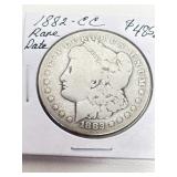 1882-CC Rare Date