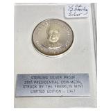 1/2oz Sterling Silver Proof Warren Harding