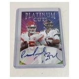 Platinum Cuts Tom Brad Patrick Mahomes Facsimile