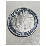 1oz Silver Black Bear