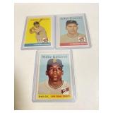 (3) Vintage Topps Baseball