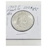 1952-P Franklin Half