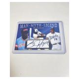 Man, Myth, Legend Bo Jackson Facsimile Auto