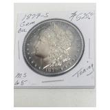 1879-S BU MS65 Toning