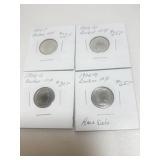 (4) Barber Dimes 1906-P,D,O & S