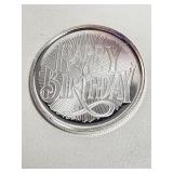1oz Silver Happy Birthday