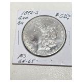 1882-S Gem BU MS64-65 Morgan