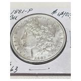 1881-P Morgan