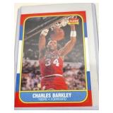 Charles Barkley 1986/87 Fleer ERROR Rookie