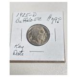 1925-D Buffalo Nickel