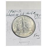 1940-S Walking Liberty Half