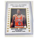 Michael Jordan 1984 White/Gold Rookie