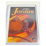 Michael Jordan 1989-90 Brown Cartoon Promo