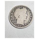 1897 Barber Qtr.