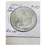 1884-S Rare Date AU+++