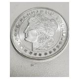 1oz Silver Morgan Head