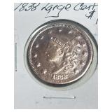 1838 Large Cent