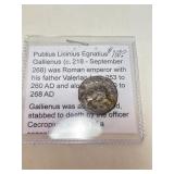 218-268 Silver Roman Coin