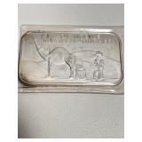 1oz Silver Bar Iraqi Missle Launcher