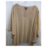 Nina Leonard 3x Top Fairy Sleeve