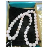 Pink Quartz Necklace