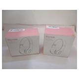 Set of 2 Glynzak Wireless Headphones