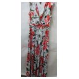 Nina Leonard Sz S Floral Dress
