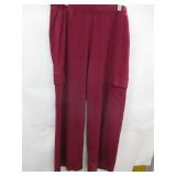 New Ava & Viv Sz 22 Pants Red w/Side Pockets