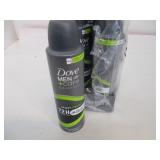 6 Dove Men Spray 72Hour Deodorant Lot