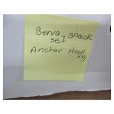 6 Anchor Hockiing Snack Trays