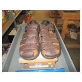 Dark Brown Sandles Mens size 13
