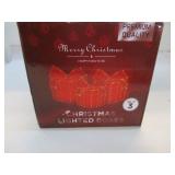 Christmas Light Present Boxes Holiday Decor