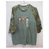Mossy Oak - Raglan Sleeve T-Shirt - Size: Large