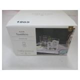 4 Pack Tumbler Glasses