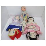 Group Vintage Dolls