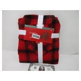 New Men's S Pajamas Red/Black Plaid