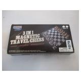 3 in 1 Magnetic Travel Chess