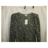 A New Day L Top Long Sleeve Animal Print