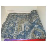 Blue Pattern Runner Rug