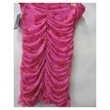 New Pink Strapless Women's L Dress