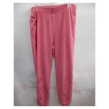 DG2 Pink Sweatpants Size XL Ladies Embroidered